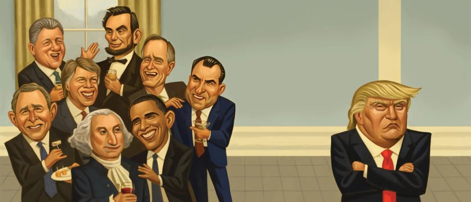 SO THIS IS ALL YOUR FAULT, EX-PRESIDENTS!